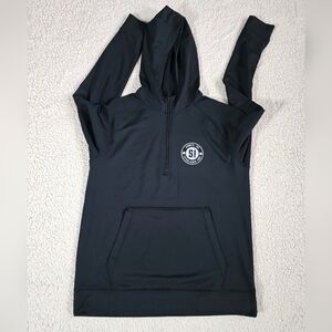 SPORTEX AGRI PARTNERS LONG SLEEVE 1/4 ZIP WOMENS SHIRT SIZE M COLOR GRAY